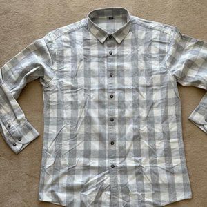 Davis Long Sleeve Men's Shirt - Light Gray - XL - Brand New, Never Worn.